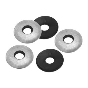 1/4″X3/4″ Washers di Tenuta in EPDM Incollati, 100 Pezzi Guarnizioni per Viti in Gomma Neoprene Galvanizzata per Macchinari Industriali, Navi e Tetti (#14X1/4″)  | Rondelle per hardware Rondelle per hardware Rondelle per hardware