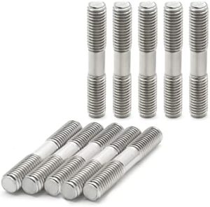 1Pezzo M1 X 5Mm Doppio Bullone Filettato, Acciaio Inossidabile, Lunghezza 5Mm  | Barre filettate e bulloni Barre filettate e bulloni Barre filettate e bulloni