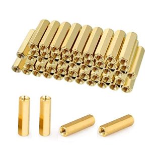 1Pezzo M3X 12Mm Distanziatore Esagonale Femmina in Ottone Viti Pilastro Filettato Kit di Assortimento per Scheda PCB e Costruzione di Computer Fai da Te, Scheda Circuito  | Distanziali e distanziali Distanziali e distanziali Distanziali e distanziali