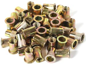 1Pz Dadi Rivetto in Acciaio al Carbonio 3/8-16 con Testa Zincata Insert Nutsert Rivnuts 3/8-16Unc  | Inserti filettati Inserti filettati Inserti filettati