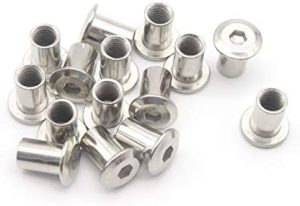 20Pz M8 X 18Mm 1.25Mm Passo Rivetto Esagonale Insert Nut Barile Nut  | Inserti filettati Inserti filettati Inserti filettati