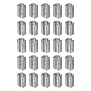 25Pz Inserti Filettati 4-40 Unc 3.0D (8.7Mm) Eliche in Acciaio Inossidabile 304 per Riparazione Filettata in Plastica e Legno  | Inserti filettati Inserti filettati Inserti filettati