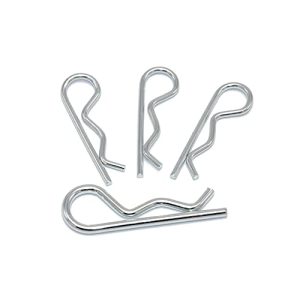 2Pezzi Clip a Molla Antiruggine in Acciaio al Carbonio per Fermare il Carrello, 1.2×21Mm  | Spilli Spilli Spilli