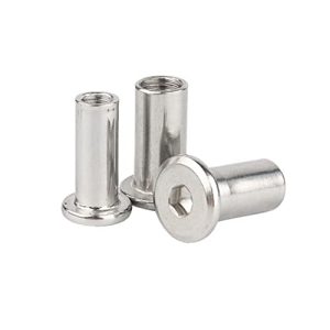 5 Pezzi Viti a Brugola M5 X 25Mm Rivetto Insert Nut 34 Dado Piatto in Acciaio Inossidabile Dadi a Barile con Filettatura Interna Dadi Cilindrici Rivnut Viti o Bulloni di Blocco  | Inserti filettati Inserti filettati Inserti filettati