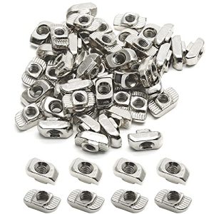 5 Pz 44 Serie Dadi T Scorrevoli Metrici M8 Filettatura Inserire Testa Martello Dado T, Dadi T Scorrevoli Per Profilo In Alluminio Estruso Standard 1Mm T-Slot  | T-Nuts T-Nuts T-Nuts