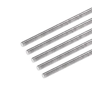 5Pezzi Rod M3 X 500Mm Completamente Filettato In Acciaio Inossidabile 304 Con Filetti A Destra  | Barre filettate e bulloni Barre filettate e bulloni Barre filettate e bulloni