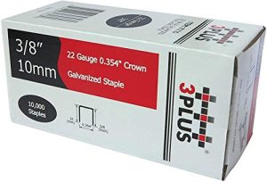 71/10 22 Gauge 3/8-Inch (9Mm) Corona 3/8-Inch Lunghezza Gamba Chiodi Zincati in Filo Sottile, 10.000 Per Scatola, Chiodi Serie 71  | Forniture per ufficio Forniture per ufficio Forniture per ufficio