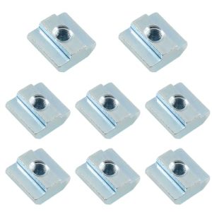 8 Pezzi 4 Serie 44 Serie T-Nut, Dado Scorrevole M6 T-Nut Infilato Testa Martello, Dado T-Slot Per Profilo In Alluminio Estruso T-Slot 8Mm  | T-Nuts T-Nuts T-Nuts