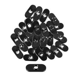 80 Pacchi di Dadi T Economici Centrati Filettati 1/4-20, Accessori Hardware Dadi T per Profili di Estrusione in Alluminio di Serie 15 o Base da 1,5 Pollici.  | T-Nuts T-Nuts T-Nuts