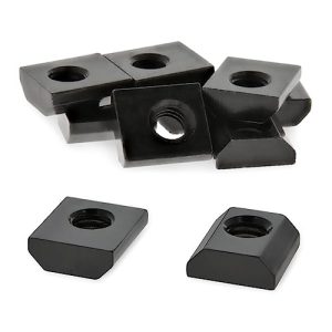 8020, 3203, Serie 15, T-Nut standard in acciaio 5/16-18 – Accessori per slot a T per estrusione in alluminio – Dadi hardware (confezione da 10)  | T-Nuts T-Nuts T-Nuts