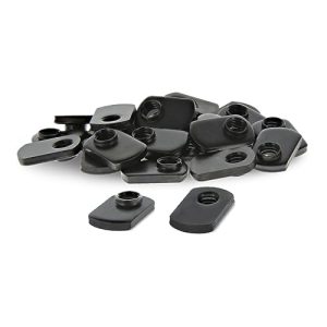 8020, 3278, 15 Serie 5/16-18 Dado T Offset Filettato Scorrevole Economico in Acciaio per Accessori T-Slot per Hardware in Estrusione di Alluminio (Confezione da 25)  | T-Nuts T-Nuts T-Nuts