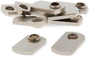 8020, 3678, 15 Serie 5/16-18 Dado T in Acciaio Inossidabile Ss con Filettatura Offset – Accessori per Slot a T per Estrusione in Alluminio – Dadi Hardware (Confezione da 25)  | T-Nuts T-Nuts T-Nuts