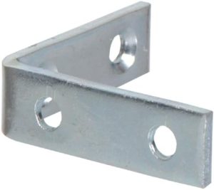 851118 2-1/2 X 5/8-Inch Angolo di Rinforzo, Zincato  | Apparecchio ortodontico Apparecchio ortodontico Apparecchio ortodontico