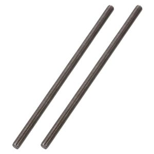 Barre Filettate M6 2Pz Utili con Filetti Destro Completamente Filettati Pratici Vite Filettata da 1Mm Passo Lungo Bulloni a U (M6 X 14Mm)  | Barre filettate e bulloni Barre filettate e bulloni Barre filettate e bulloni