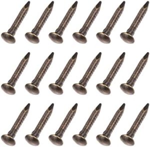 Chiodi Piccoli (1.2X8Mm) 200Pz, Chiodi in Ottone per Fai Da Te – Per Lavori di Falegnameria Domestica, Colore Bronzo  | Unghie Unghie Unghie