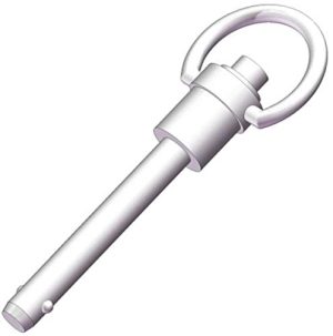 Componenti Innovativi Al4X2R-X Maniglia Anello Pin di Blocco Diametro 1/4″ X Lunghezza Impugnatura 2.” Acciaio Inossidabile 17-4  | Spilli Spilli Spilli