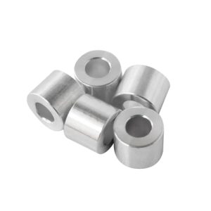 Distanziale in alluminio 5/8″ Od x 5/16″ Id x Scegli la tua lunghezza, distanziale rotondo senza filettatura, bushing a finitura liscia, adatto per viti e bulloni da 5/16″ o M8 (lunghezza 1/2″, confezione da 10)  | Distanziali e distanziali Distanziali e distanziali Distanziali e distanziali