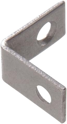 Hardware Essentials 851134 Bracci Angolari Galvanizzati 2 X 5/8′ – Confezione da 4  | Apparecchio ortodontico Apparecchio ortodontico Apparecchio ortodontico