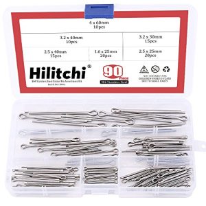 Hilitchi Kit di Assortimento di 9 Pezzi di Perni di Sicurezza – 34 Acciaio Inossidabile  | Spilli Spilli Spilli