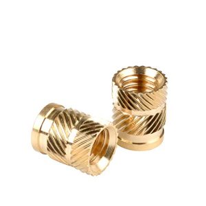 In-Sail M5X8.1Mm, Od7.1Mm 5Pz/Confezione Inserti Filettati per Riscaldamento per Parti in Plastica in Ottone C364, Oro  | Inserti filettati Inserti filettati Inserti filettati