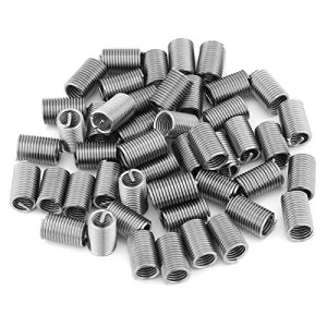 Inserti Helicoil M6, punte Helicoil da 6 mm, acciaio inossidabile 34, 5 pezzi, filo elicoidale in acciaio inox SS34, inserti a vite elicoidale M6 x 1, lunghezza 3D.  | Inserti filettati Inserti filettati Inserti filettati