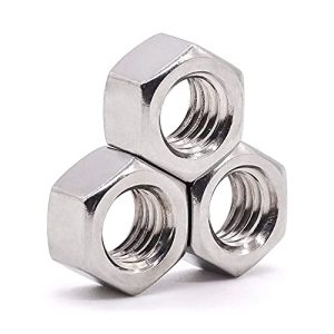 M10-1.25Mm (20 Pz) Dadi Esagonali in Acciaio Inossidabile a Filettatura Fine Unf, Dadi Esagonali in Acciaio Inossidabile 304, Copertura Completa della Filettatura  | Noci Noci Noci