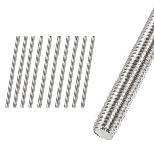 M3 X 80Mm Barra Filettata Completa e Dadi, Asta in Acciaio Inossidabile 304 con Filettatura Destra, Passo Filettatura M3-0.5 per Dadi di Ancoraggio, Morsetti, Ganci e U-Bolt, 10 Pezzi  | Barre filettate e bulloni Barre filettate e bulloni Barre filettate e bulloni