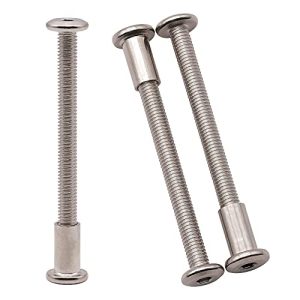 M6 X 6Mm Viti in Acciaio Inossidabile per Mobili e Assortimento di Dadi M6 X 15Mm, Strumenti Hardware 1 Set, Viti di Fissaggio in Acciaio Inossidabile 34 6Mm, Copertura Completa del Filettatura  | Set di assortimento di dadi e bulloni Set di assortimento di dadi e bulloni Set di assortimento di dadi e bulloni