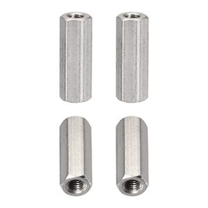 M6X30Mm(Dxl) – Distanziatori esagonali – 4 Pezzi – Ideali per Macchine Elettroniche – Viti di Accoppiamento in Acciaio Inossidabile 304  | Distanziali e distanziali Distanziali e distanziali Distanziali e distanziali