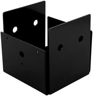 N800-211 Base Strutturale per Posto – Hardware di Rinforzo per Esterni per Caselle Postali, Pergole e Gazebi. Utilizzare 6X6 da Installare su Calcestruzzo o Pietra, 5 X 5 1/2 X 5 5/8, Indio, Nero.  | Apparecchio ortodontico Apparecchio ortodontico Apparecchio ortodontico