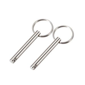 Pinza di Rilascio Rapido 6Mm x 50Mm Hardware Marino per Barche Bimini Top Cerniera 2Pz  | Spilli Spilli Spilli