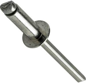 Rivetti Pop – 3/16″ X 3/8″ (50 Pezzi) Heavy Duty, Open-End, Acciaio Inossidabile, Rivetti Blindati a Testa a Cupola, Resistenti alla Corrosione, Alta Resistenza alla Trazione e al Taglio, Intervallo 6-6 0.251″-0.375″  | Rivetti Rivetti Rivetti