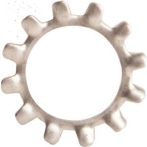 Rondelle di Blocco a Denti Esterni 3/4″ (Confezione da 1), Acciaio Zincato, Rondelle Seghettate per Viti a Testa Piatta e Tonda – Di Chipmunk Hardware, Ss23914  | Rondelle per hardware Rondelle per hardware Rondelle per hardware