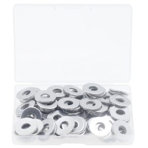 Rondelle Piatte 1/4″, Diametro Esterno 5/8″, Acciaio Inossidabile 18-8 (34) 1 Pz Rondella Piatta M6 per Viti e Bulloni Assortiti  | Rondelle per hardware Rondelle per hardware Rondelle per hardware