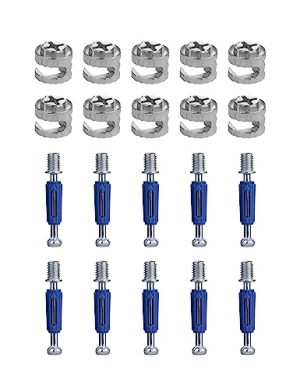 Serrature a Cam per Mobili 20 Pz, Serrature a Cam per Mobili 12 X 11.2 Mm Compatibili con Parti Hardware Ikea, Ruote Eccentriche Parti di Ricambio Set di Dadi e Bulloni Assortiti (12X11.2Camset)  | Set di assortimento di dadi e bulloni Set di assortimento di dadi e bulloni Set di assortimento di dadi e bulloni