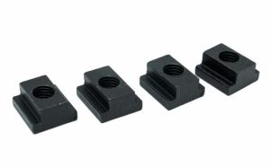 Set di 4 Pcs Dado a T Nero Ossidato per Tavolo con Filettature 1/2 3/8-16  | Noci Noci Noci