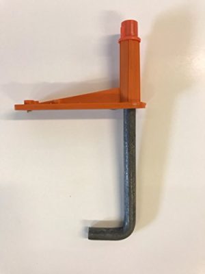 Supporto per Bulloni di Ancoraggio 1/2” con Tappi – Confezione da 5 Pezzi, Arancione  | Ancora Ancora Ancora